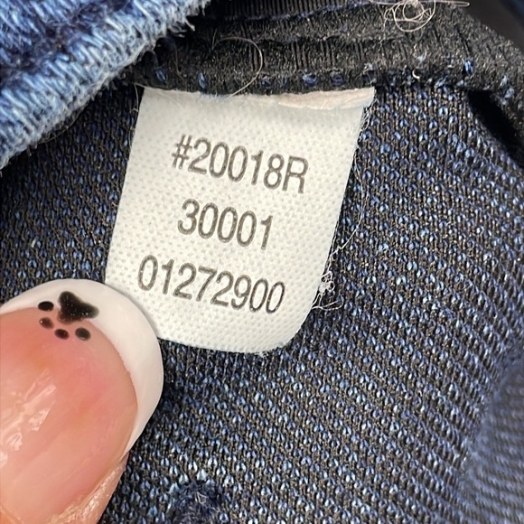 Spanx Jeanish Ankle Leggings Tummy Control Skinny Dark Wash Sz M - Picture 15 of 15